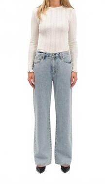 NEW DAZE slouch 90's fit 1999 jeans in lovers knot